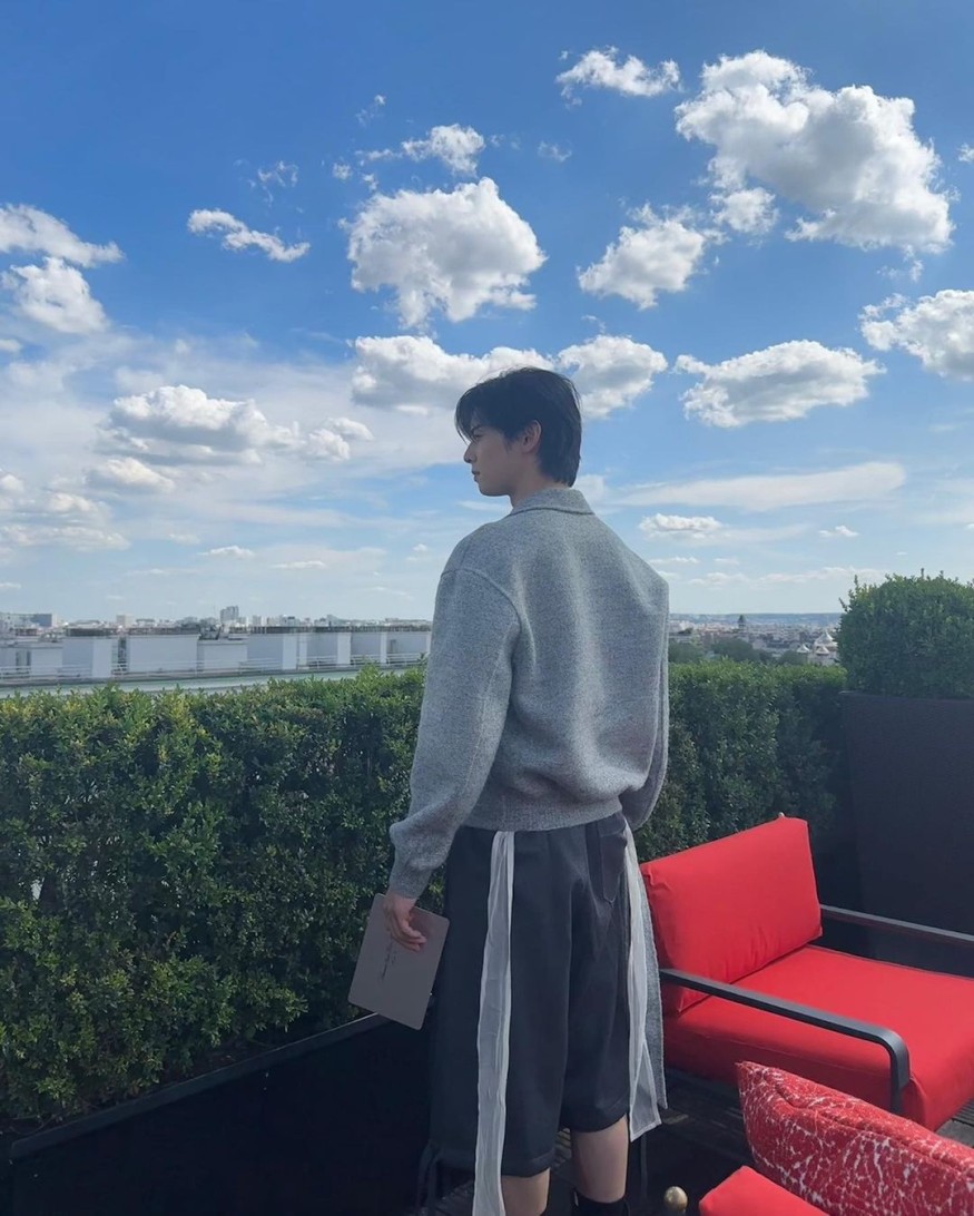 Cha Eun-woo, boyfriend picture infinite creation
