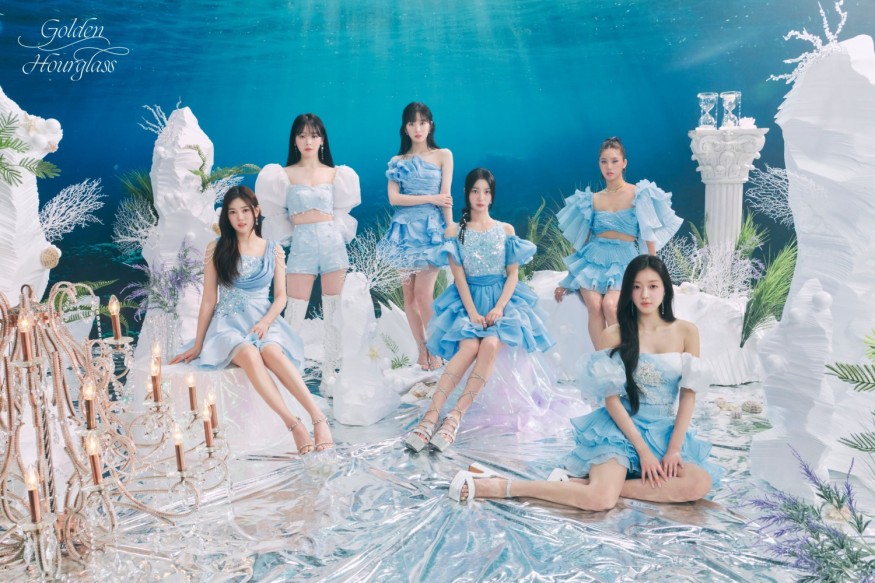 'Comeback' OH MY GIRL, 'Golden Hourglass' lyric poster open... unrivaled emotion