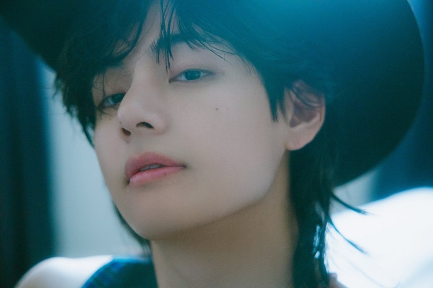 BTS V, a concept photo taken with no makeup... natural itself