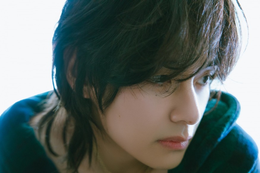 BTS V, a concept photo taken with no makeup... natural itself