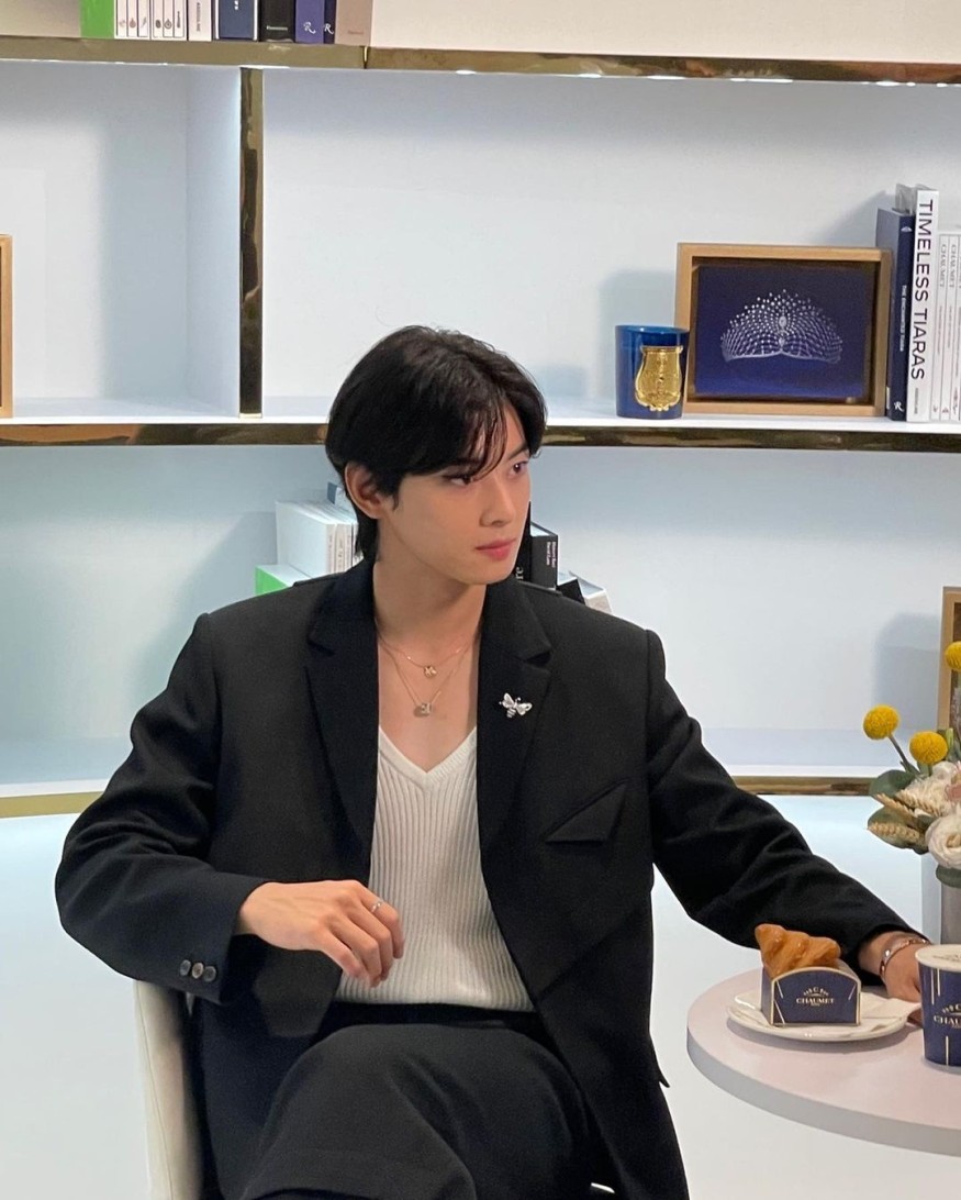 Cha Eun-woo, 365 days off, 'unrivaled male god visual'