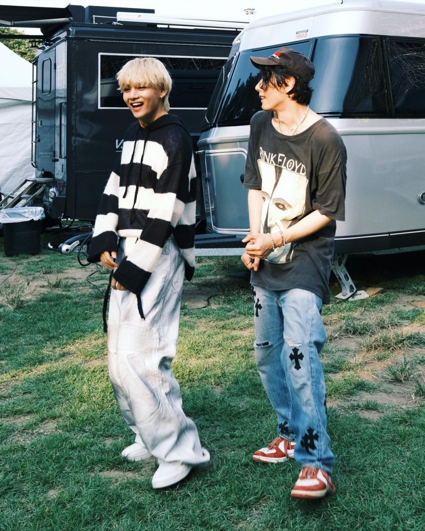 BTS V & Park Hyo Shin, challenge that made people laugh even though the choreography was wrong
