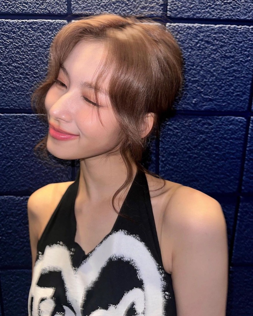 TWICE Sana shows off her volume with bold lingerie fashion