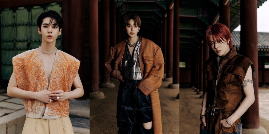 NCT127 Visuals in harmony with Gyeongbokgung Palace in Seoul