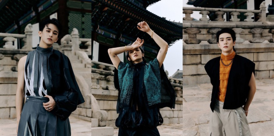 NCT127 Visuals in harmony with Gyeongbokgung Palace in Seoul
