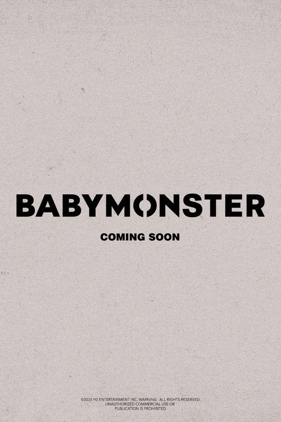 YG's new talent 'BABYMONSTER' makes surprise debut in November... New girl group 7 years after Blackpink