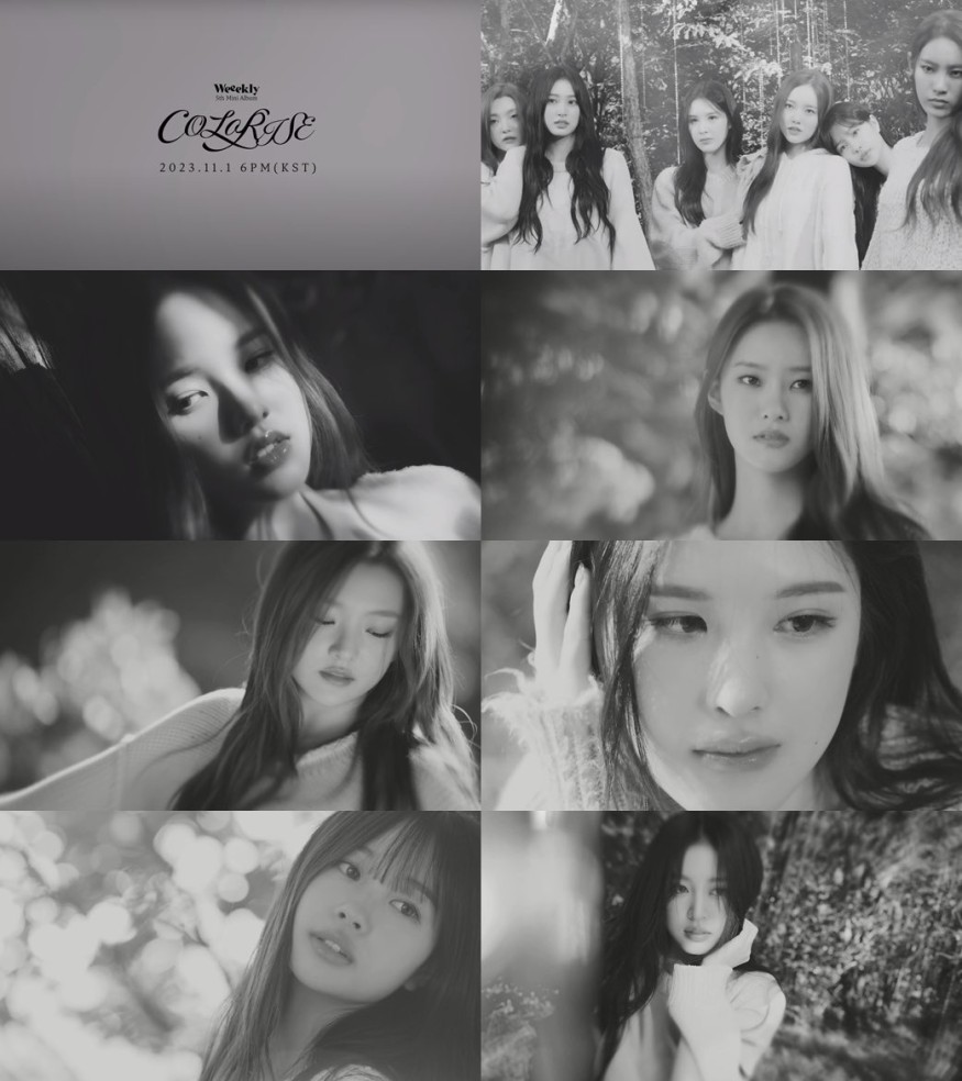 Weeekly in the black and white forest, surprise comeback spoiler video released